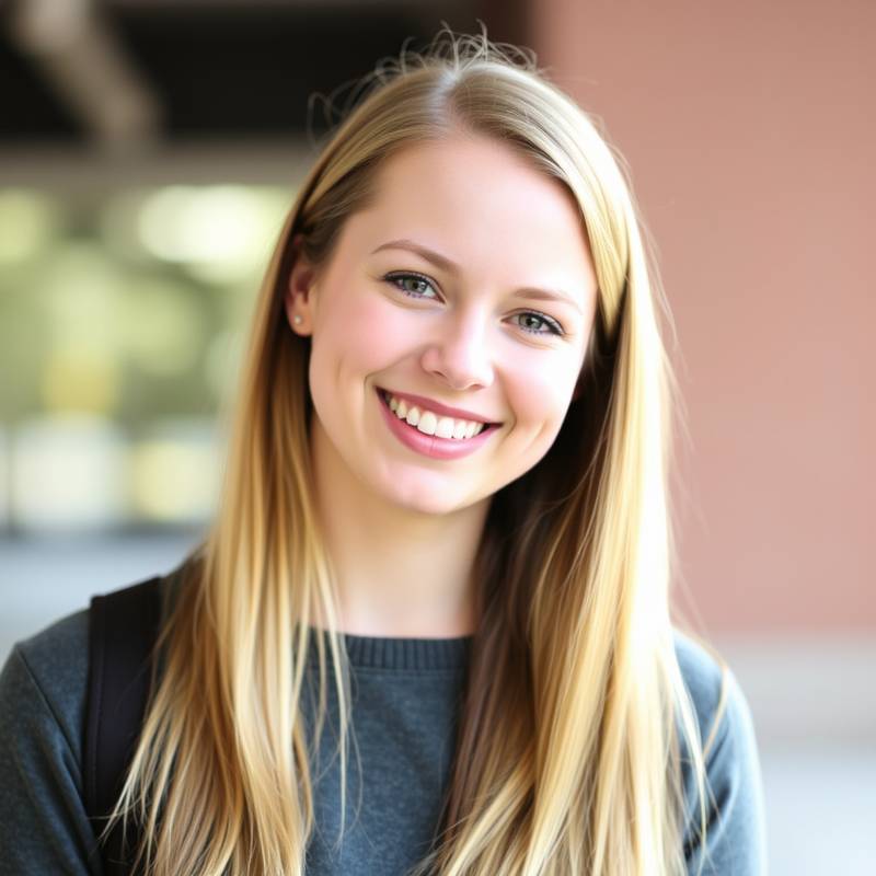 Headshot of satisfied student Sarah Johnson